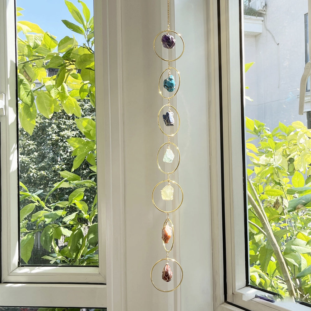 7 Color Stone Suncatcher