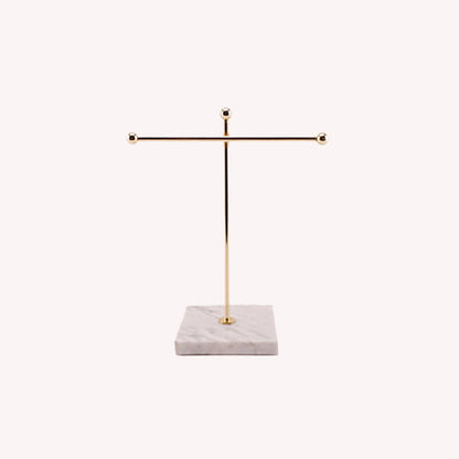 Golden Marble Jewelry Display Stand - Starhauz.com