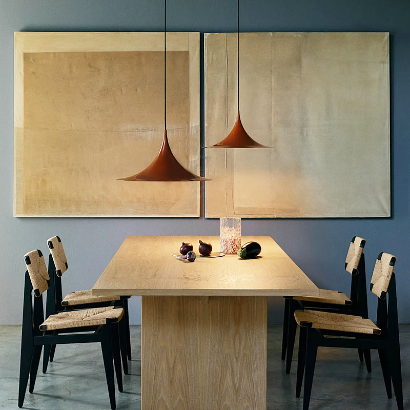 Scandinavian Semi Pendant Light - Lighting