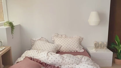 Cottagecore Ruffled Cozy Bedsheet Set
