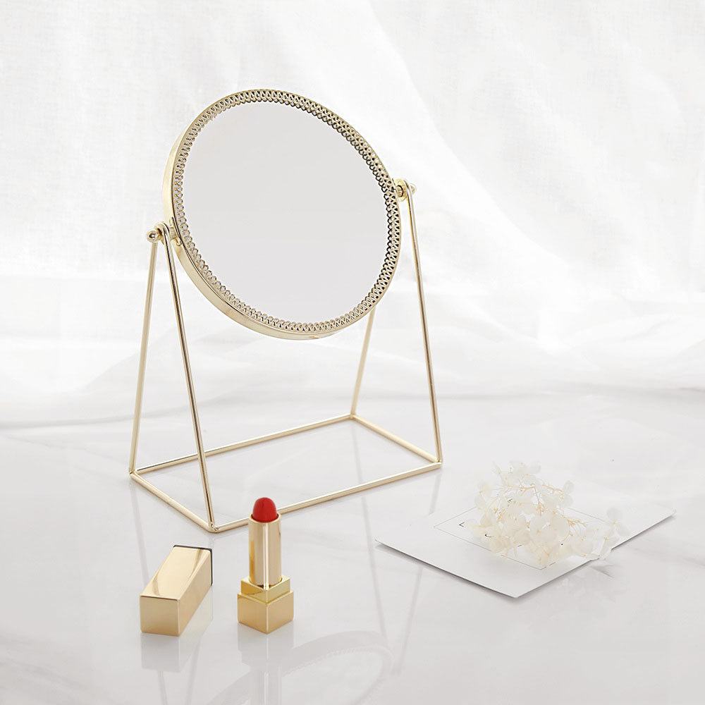 Gold Lace Round Mirror - Starhauz.com