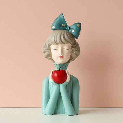 Mischievous Girl Sculpture Ornaments - Starhauz.com