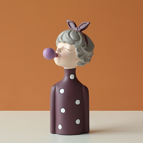 Mischievous Girl Sculpture Ornaments - Starhauz.com