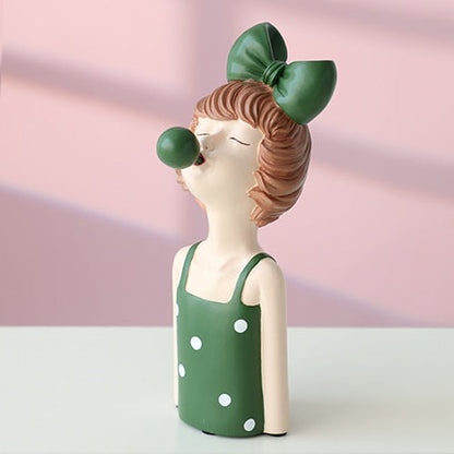 Mischievous Girl Sculpture Ornaments - Starhauz.com