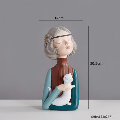 Angelic Girl Sculpture - Starhauz.com