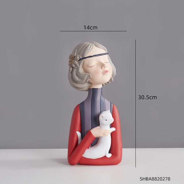 Angelic Girl Sculpture - Starhauz.com