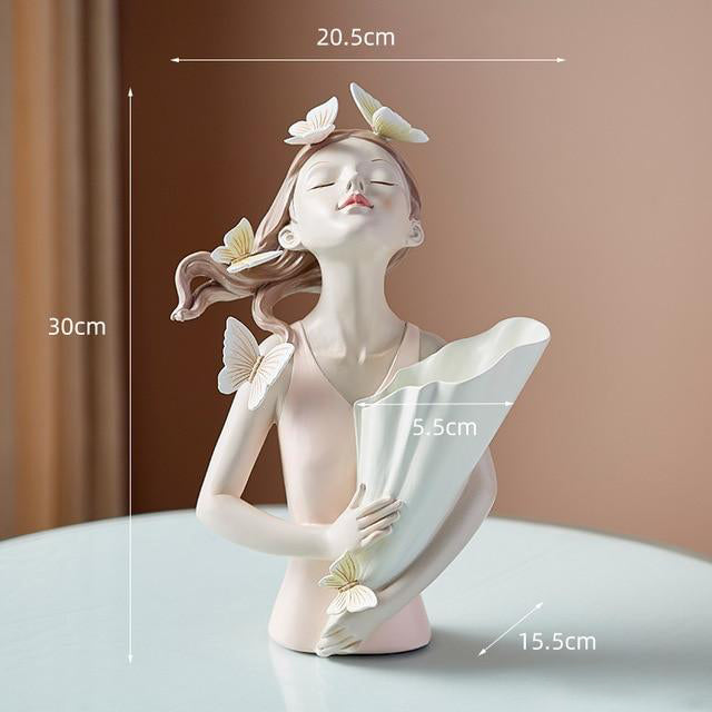 Butterfly Forest Girl Ornaments - Starhauz.com