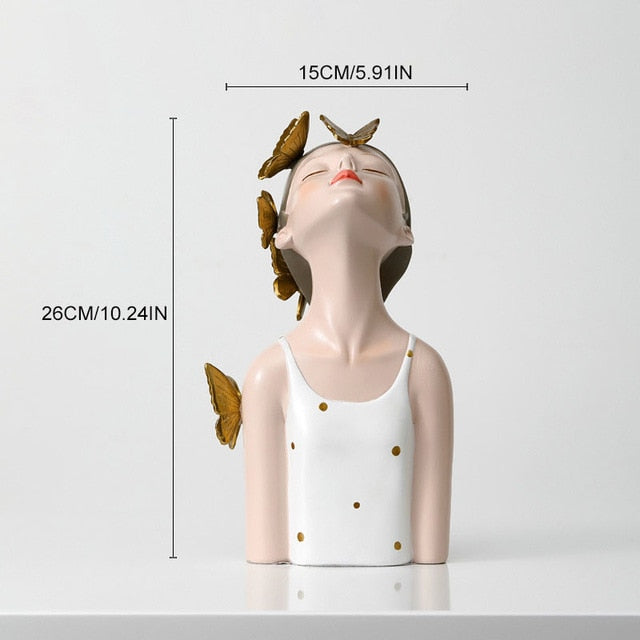 Butterfly Forest Girl Ornaments - Starhauz.com
