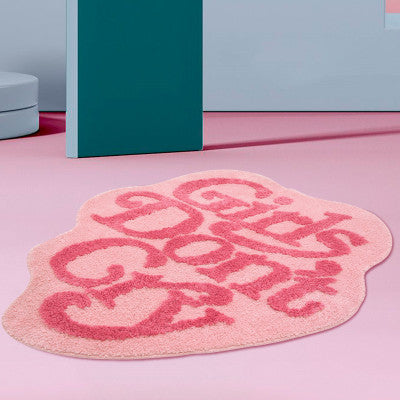 Pink Girls Don't Cry Rugs - Starhauz.com