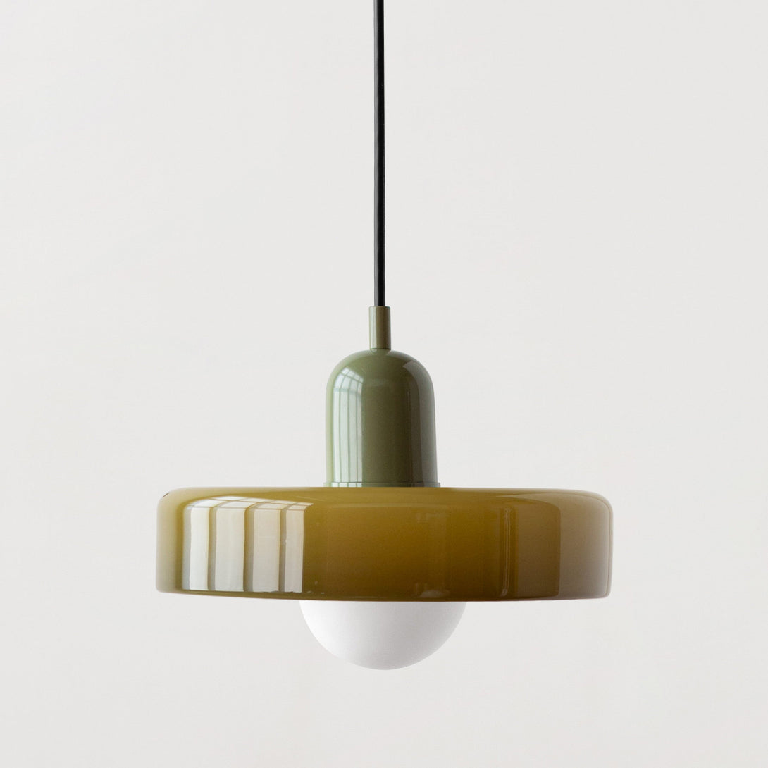 Retro Glass Pendant Light - Lighting