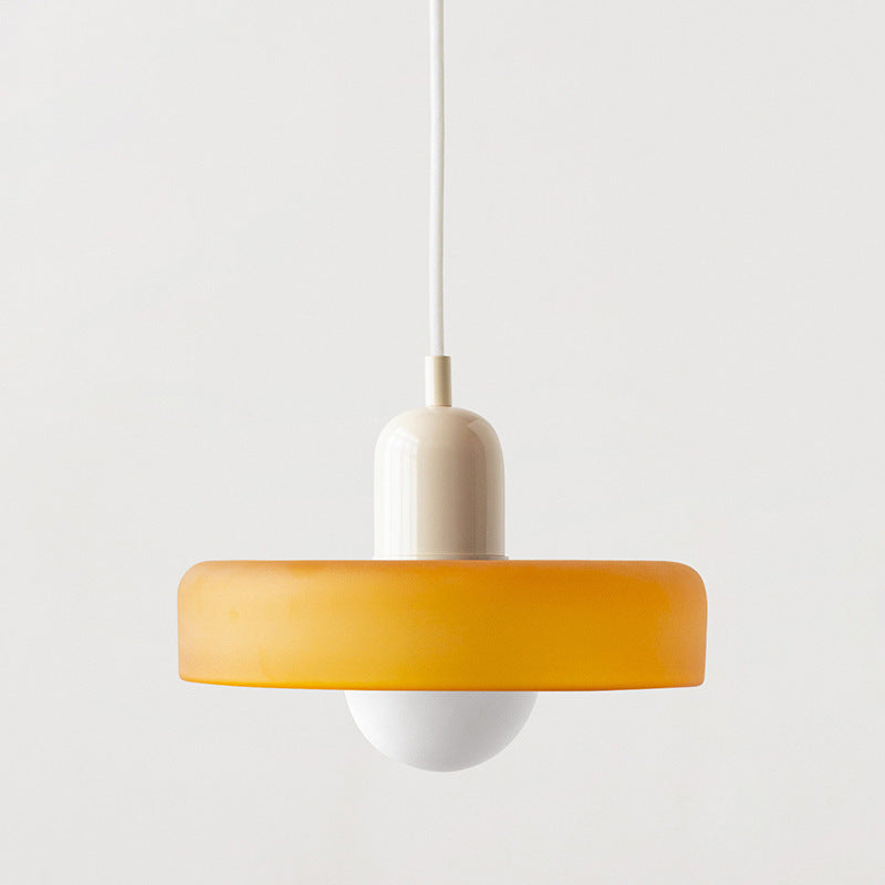 Retro Glass Pendant Light - Lighting