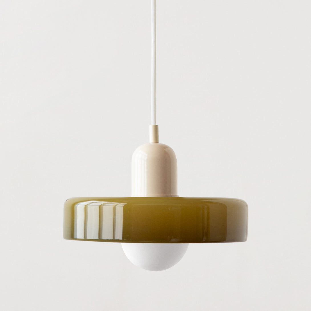 Retro Glass Pendant Light - Lighting