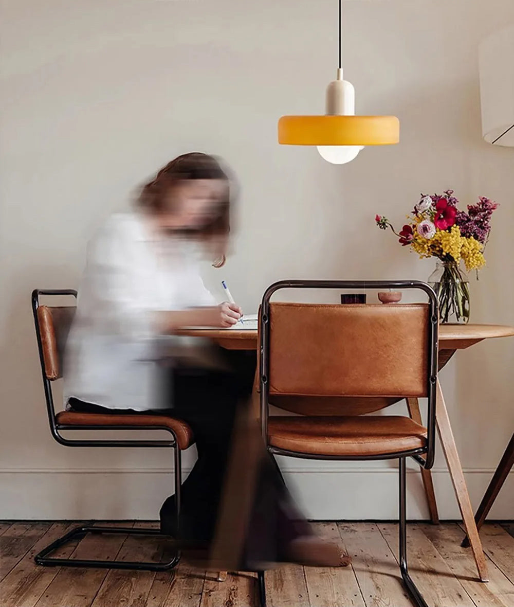 Retro Glass Pendant Light - Lighting