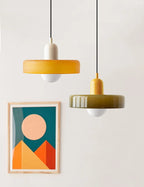Retro Glass Pendant Light - Lighting