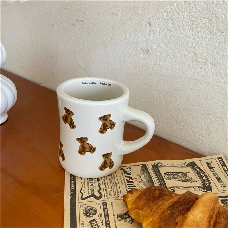 Teddy Bear Cozy Coffee Mug - Kitchen