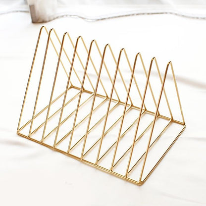 Triangle Book Organizer - Starhauz.com