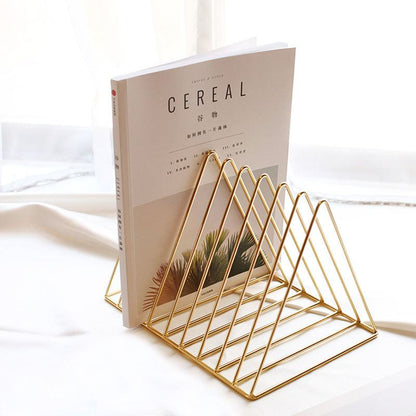 Triangle Book Organizer - Starhauz.com