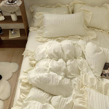 Princesscore Soft Ruffled Bedding Set - Bedding