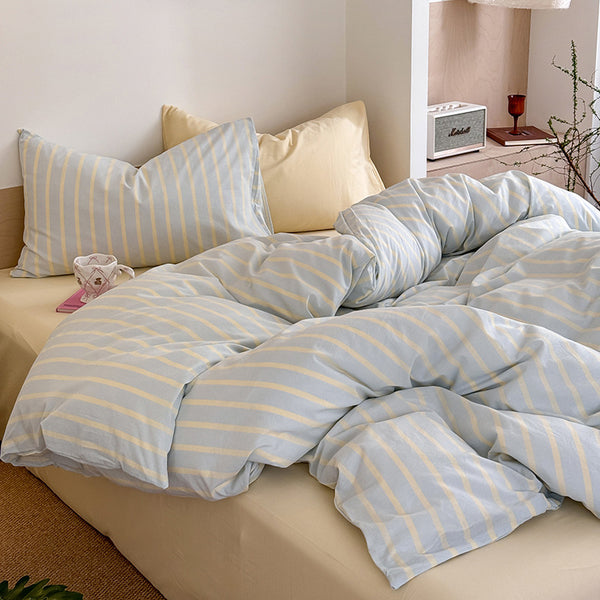 Gentle Morning Stripe Bedding Set - Bedding