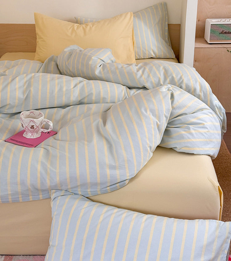 Gentle Morning Stripe Bedding Set - Bedding
