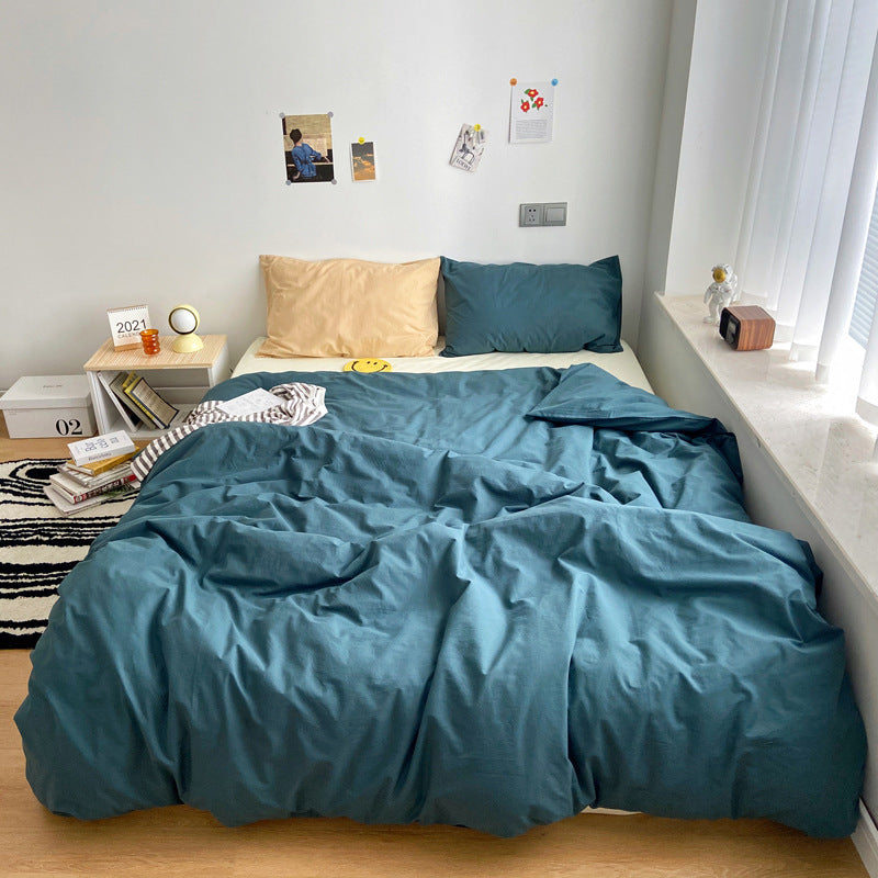 Earthy Color Combo Bedsheet Set - Starhauz.com