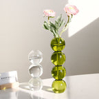 Retro Glass Spherical Colorful Vase - Starhauz.com