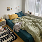Earthy Color Combo Bedsheet Set - Starhauz.com