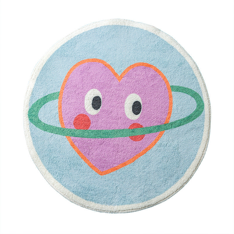 Retro Love Shape Area Rugs - Starhauz.com