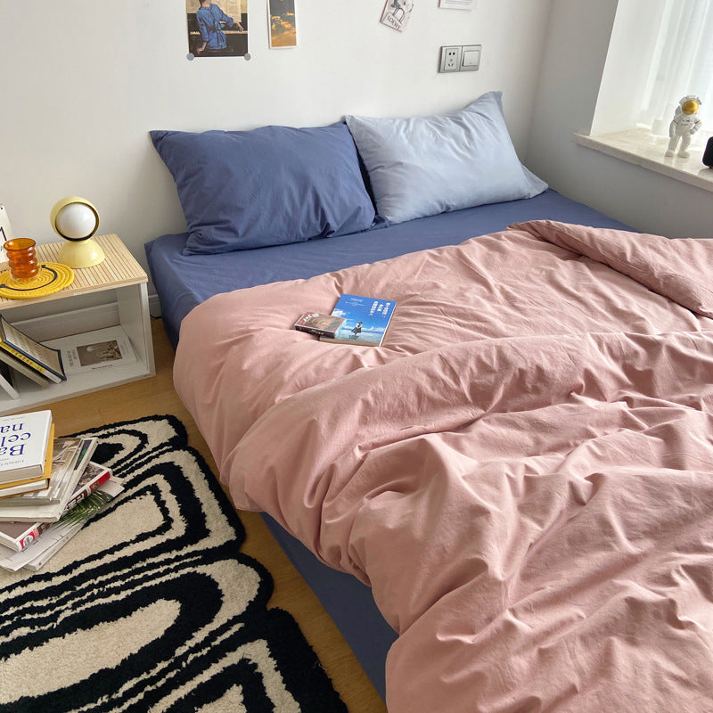 Earthy Color Combo Bedsheet Set - Starhauz.com