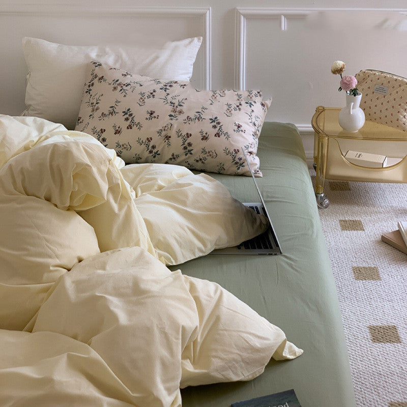 Cottagecore Pastel Duvet Bedding Set - Starhauz.com