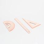 Gold Ruler 3 Pcs Set - Starhauz.com