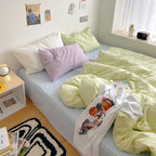 Aesthetic Pastel Color Combo Bedsheet Set - Starhauz.com