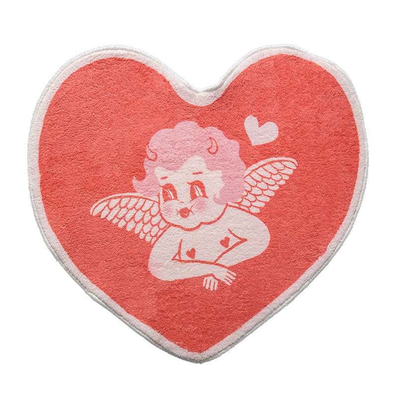 Retro Love Shape Area Rugs - Starhauz.com