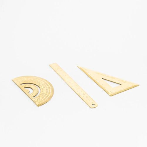 Gold Ruler 3 Pcs Set - Starhauz.com