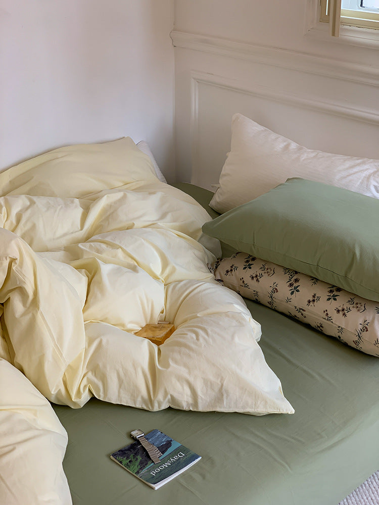 Cottagecore Pastel Duvet Bedding Set - Starhauz.com