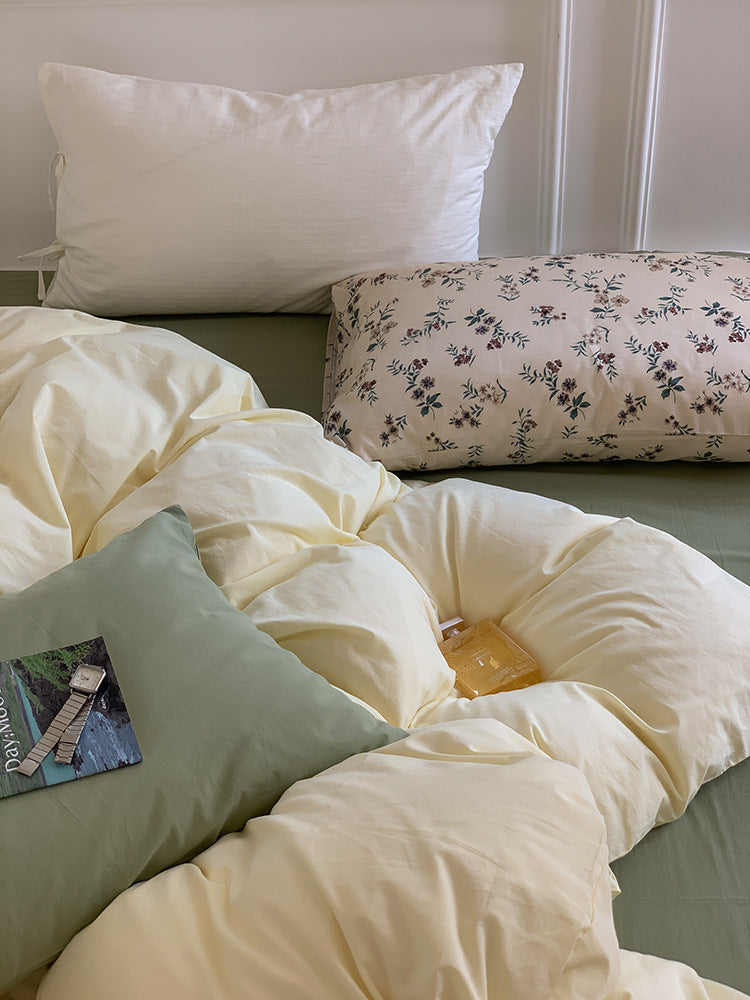Cottagecore Pastel Duvet Bedding Set - Starhauz.com