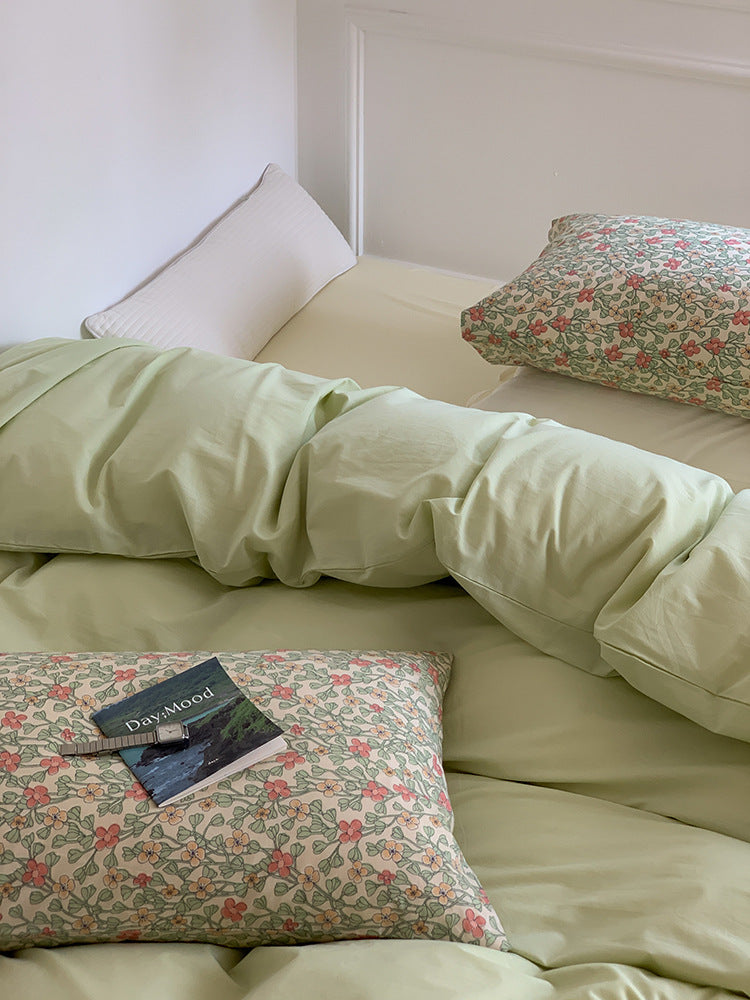 Cottagecore Pastel Duvet Bedding Set - Starhauz.com
