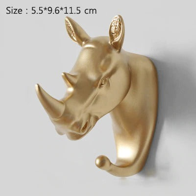 Decorative Animal Head Wall Hook - Starhauz.com