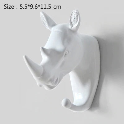 Decorative Animal Head Wall Hook - Starhauz.com