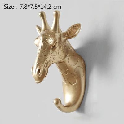 Decorative Animal Head Wall Hook - Starhauz.com