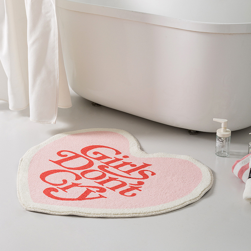 Retro Love Shape Area Rugs - Starhauz.com