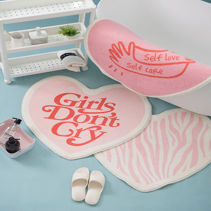 Retro Love Shape Area Rugs - Starhauz.com