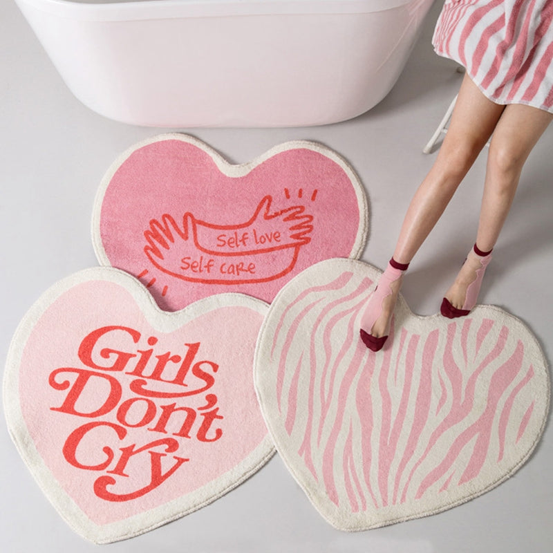 Retro Love Shape Area Rugs - Starhauz.com