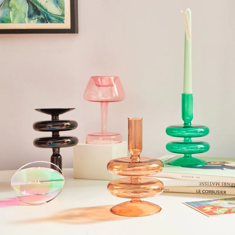Danish Pastel Taper Candle Holder - Starhauz.com