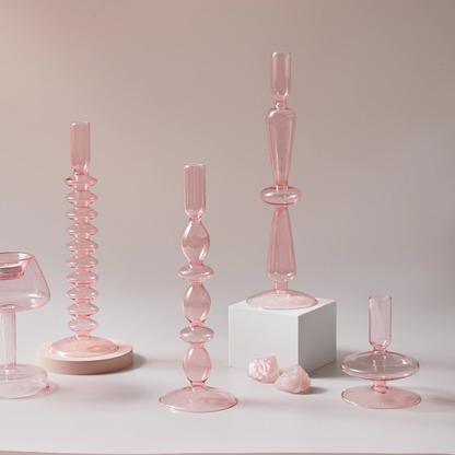 Danish Pastel Colorful Layered Candle Stick - Starhauz.com