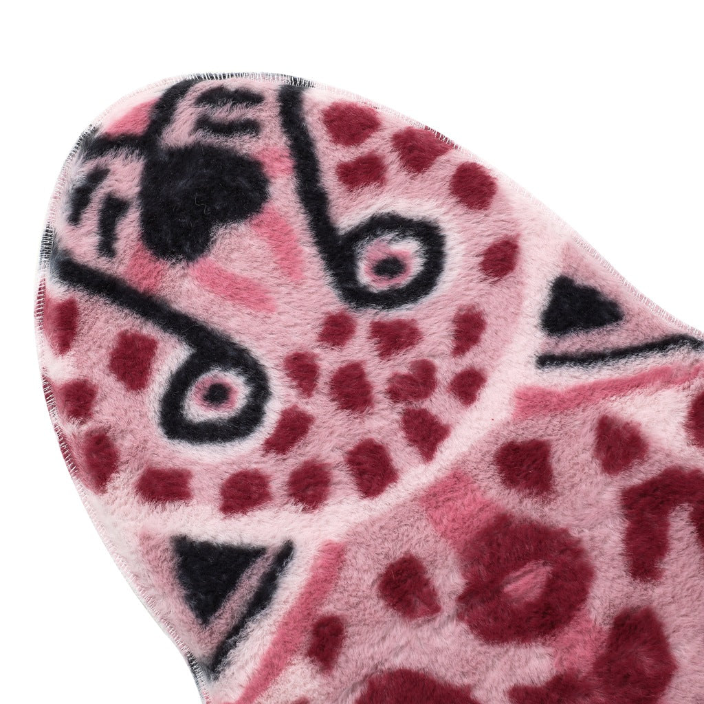 Pink Leopard Print Rugs - Starhauz.com