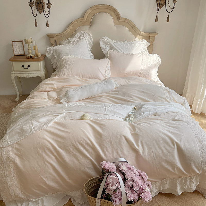 Princesscore Pink Lace Bedding Set - Starhauz.com