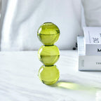 Retro Glass Spherical Colorful Vase - Starhauz.com