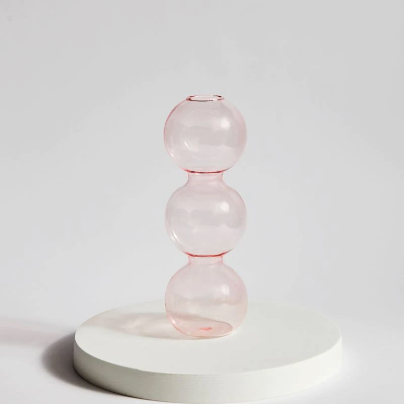 Retro Glass Spherical Colorful Vase - Starhauz.com