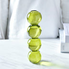 Retro Glass Spherical Colorful Vase - Starhauz.com